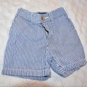 Ralph Lauren Polo baby boys seersucker shorts 12mo